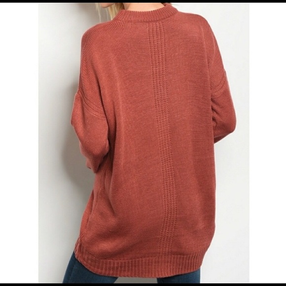 NWT Boutique Choker Sweater - Picture 3 of 4